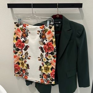 Blazer & skirt duo